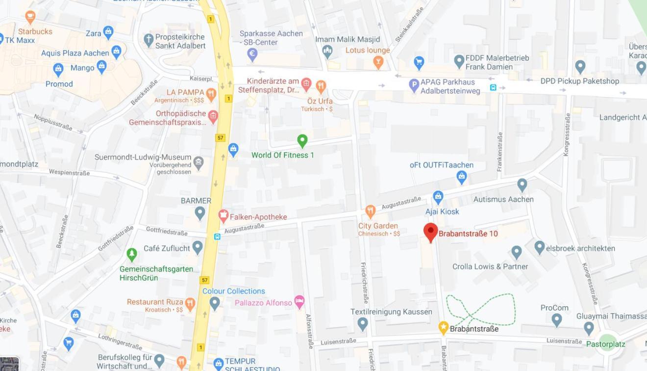 Relax Aachener Boardinghouse Budget Екстер'єр фото